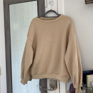Beige Crewneck